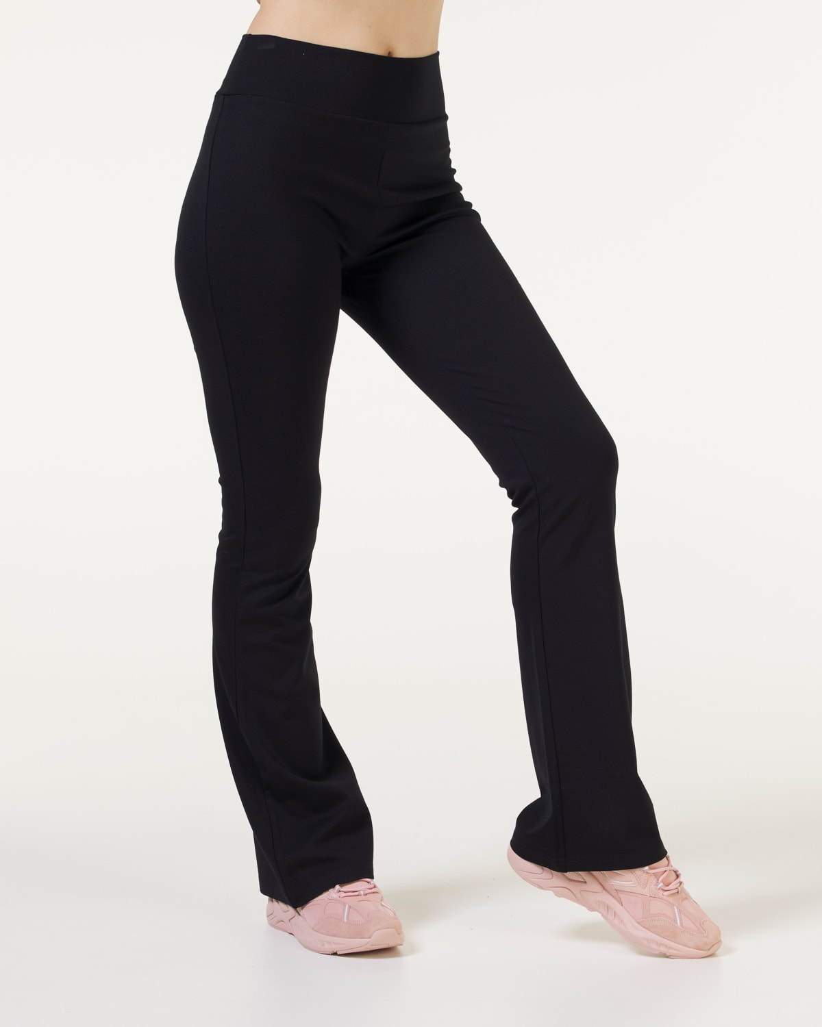 Bumpro SkyDye Flare Pants Black