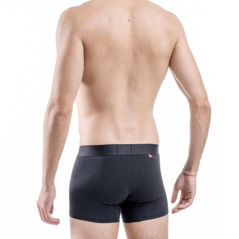 Comfyballs Black No Show Cotton