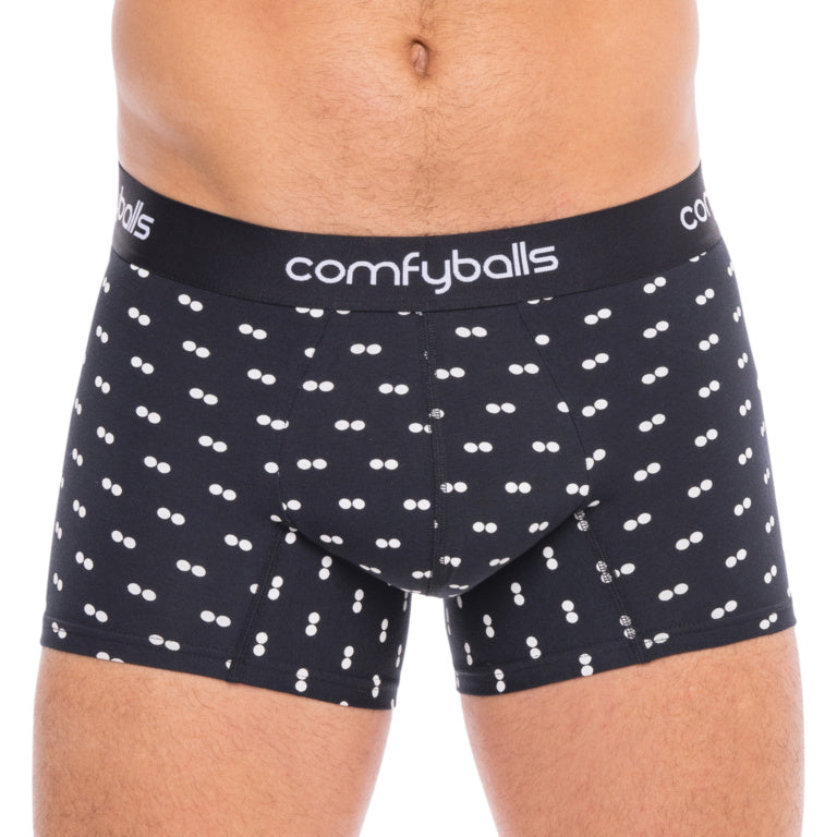 Comfyballs Regular Black White Balls Cotton