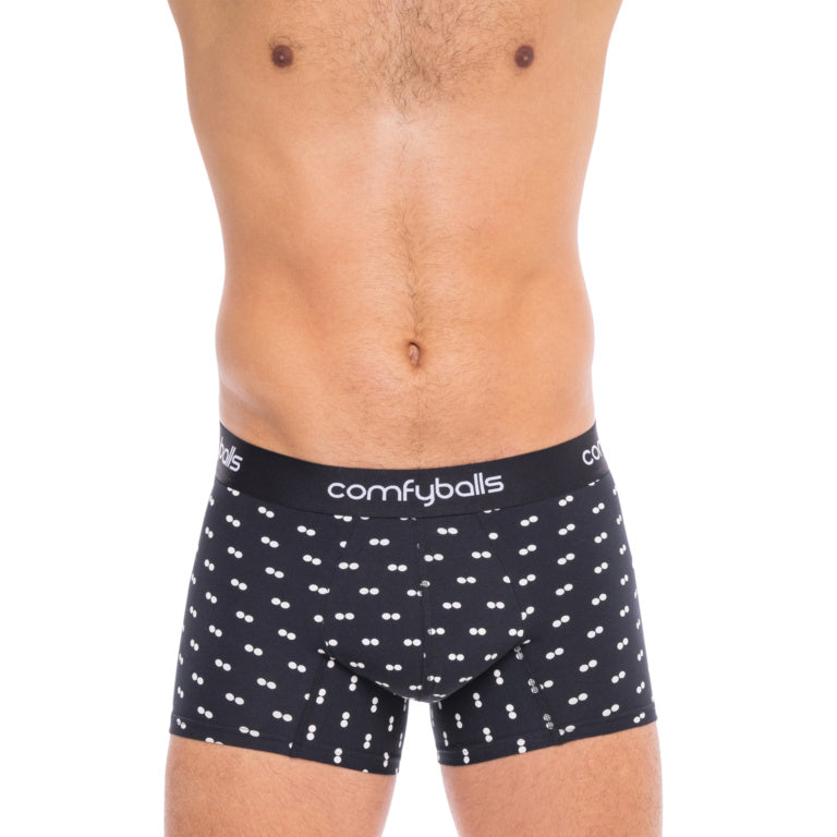 Comfyballs Regular Black White Balls Cotton